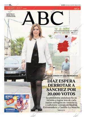 ABC MADRID 01-05-2017 página 1