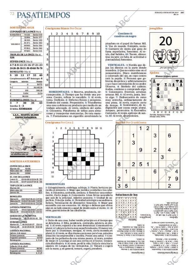 ABC MADRID 06-05-2017 página 72