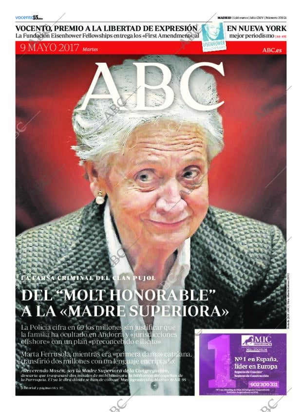 ABC MADRID 09-05-2017 página 1