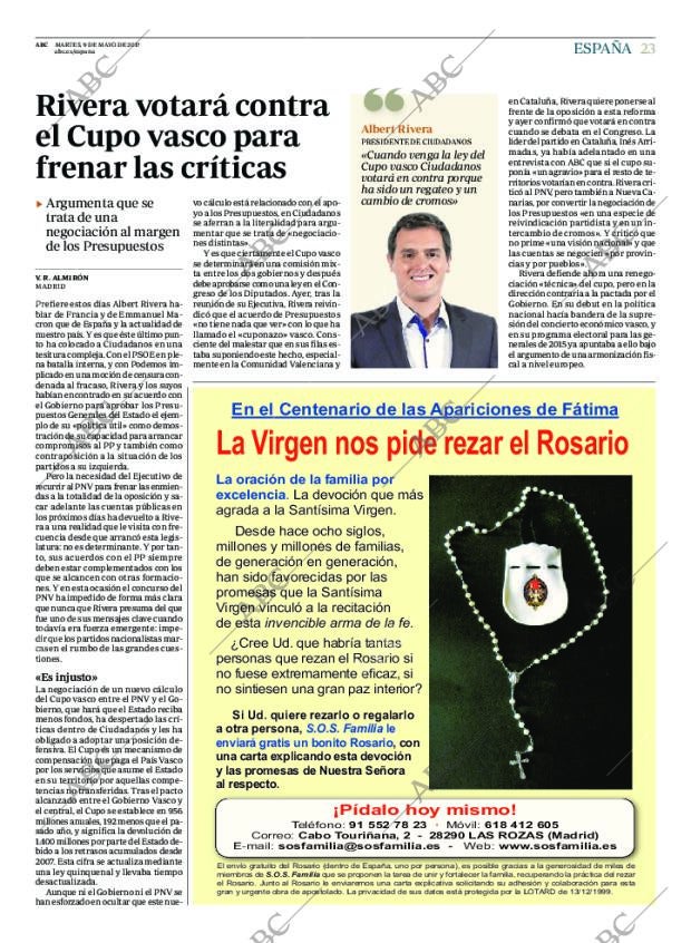 ABC MADRID 09-05-2017 página 23