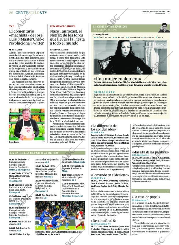 ABC MADRID 09-05-2017 página 86