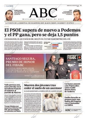 ABC MADRID 10-05-2017 página 2