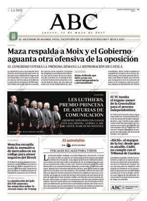 ABC MADRID 11-05-2017 página 2