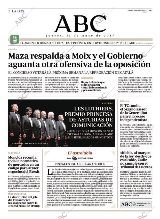 ABC MADRID 11-05-2017 página 2