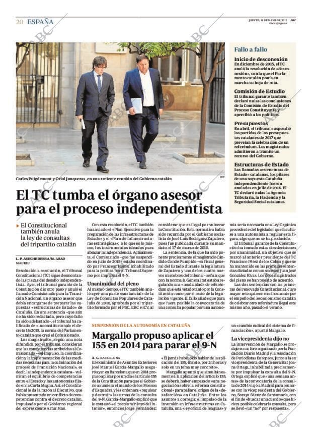 ABC MADRID 11-05-2017 página 20