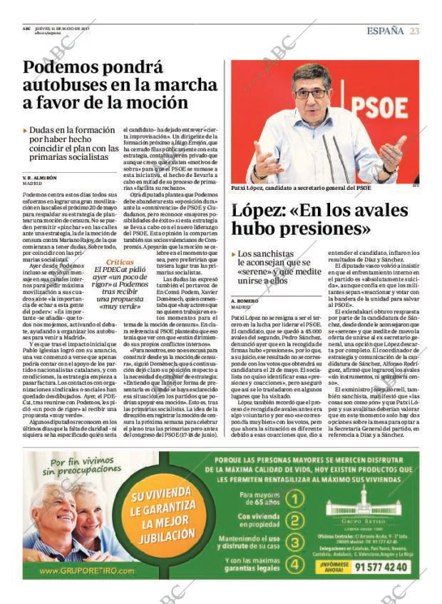 ABC MADRID 11-05-2017 página 23