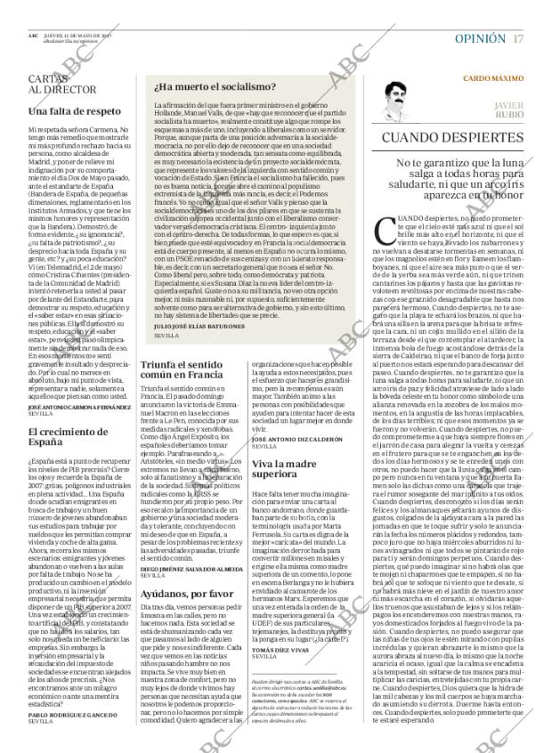 ABC SEVILLA 11-05-2017 página 17