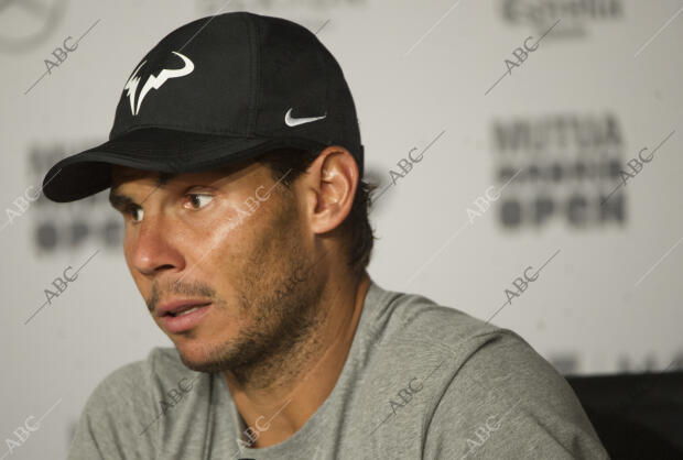 Rueda de prensa de Rafael Nadal