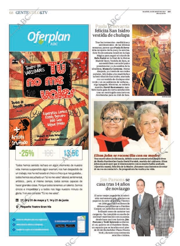 ABC MADRID 16-05-2017 página 68