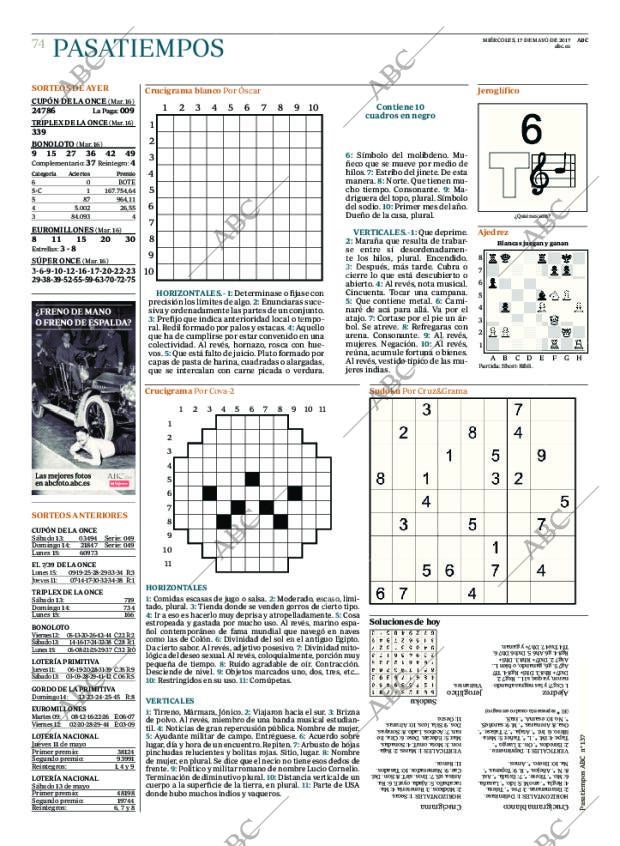 ABC CORDOBA 17-05-2017 página 74