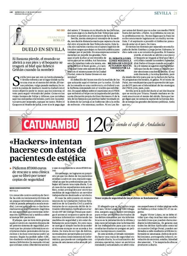 ABC SEVILLA 17-05-2017 página 21