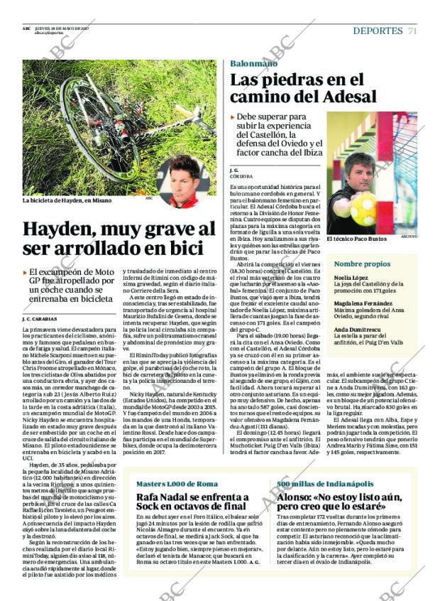 ABC CORDOBA 18-05-2017 página 71