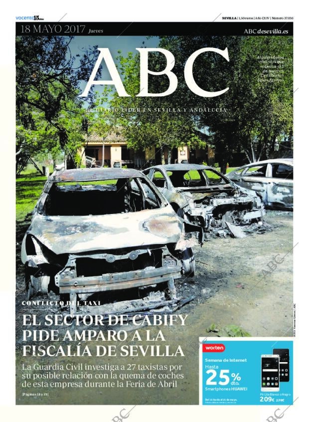 ABC SEVILLA 18-05-2017 página 1
