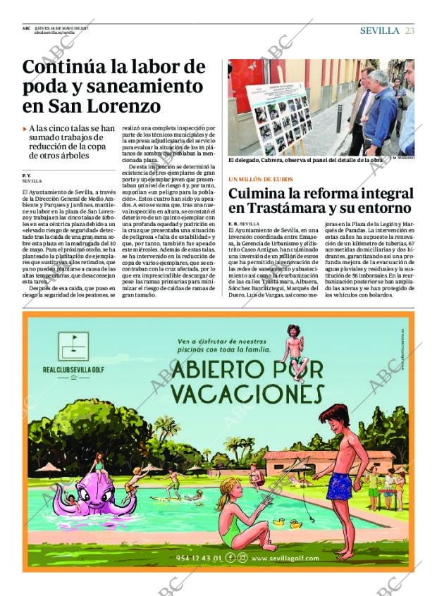 ABC SEVILLA 18-05-2017 página 23