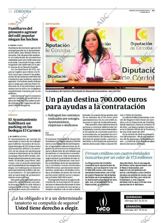 ABC CORDOBA 20-05-2017 página 30