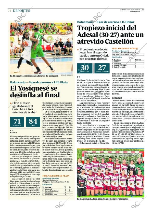 ABC CORDOBA 20-05-2017 página 74