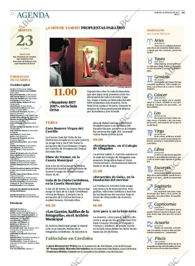 ABC CORDOBA 23-05-2017 página 32