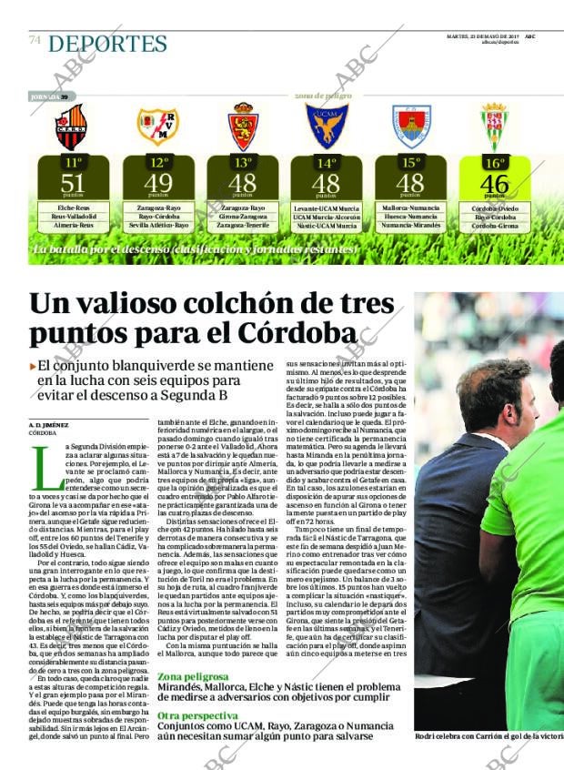 ABC CORDOBA 23-05-2017 página 74