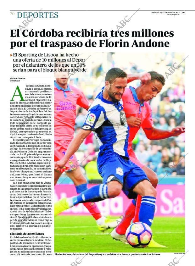 ABC CORDOBA 24-05-2017 página 74