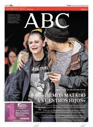 ABC MADRID 24-05-2017 página 1