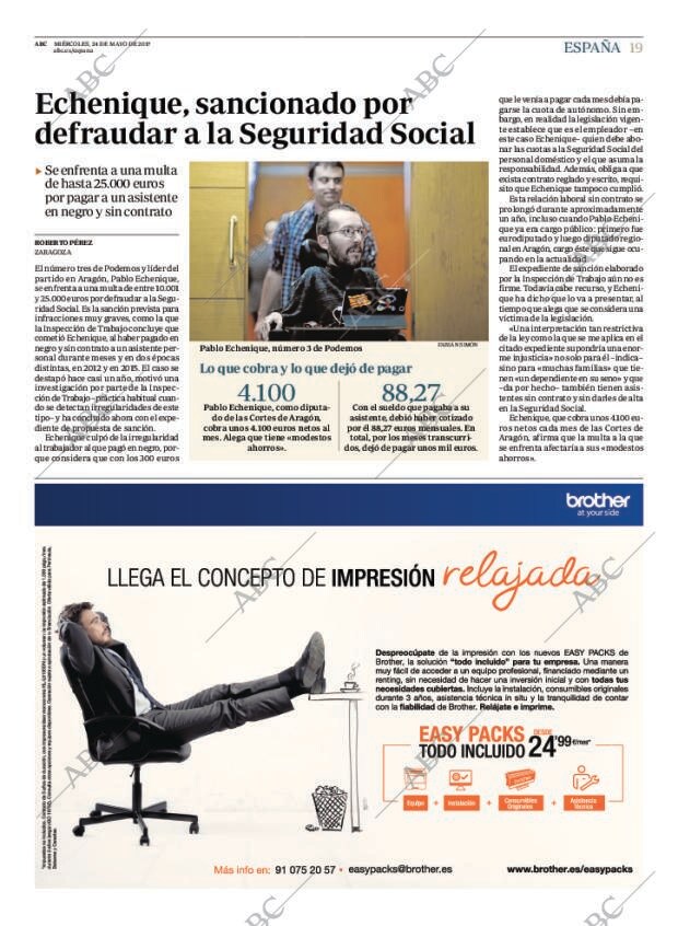 ABC MADRID 24-05-2017 página 19