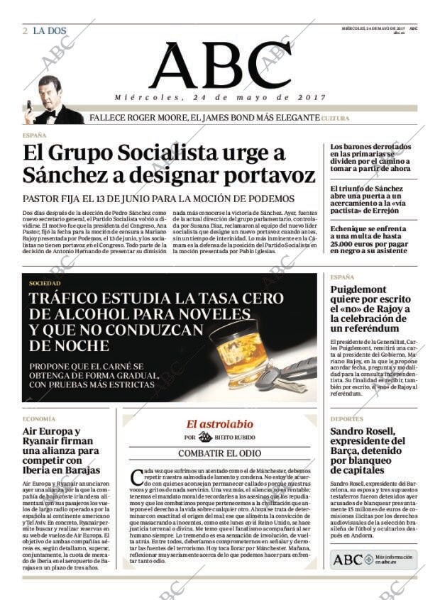 ABC MADRID 24-05-2017 página 2