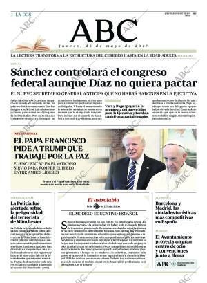 ABC MADRID 25-05-2017 página 2