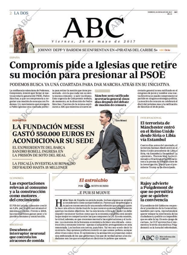 ABC MADRID 26-05-2017 página 2