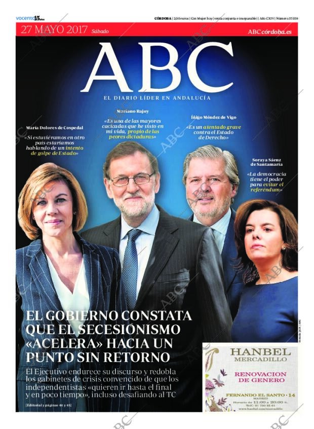 ABC CORDOBA 27-05-2017 página 1