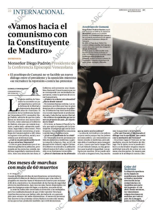 ABC MADRID 31-05-2017 página 22