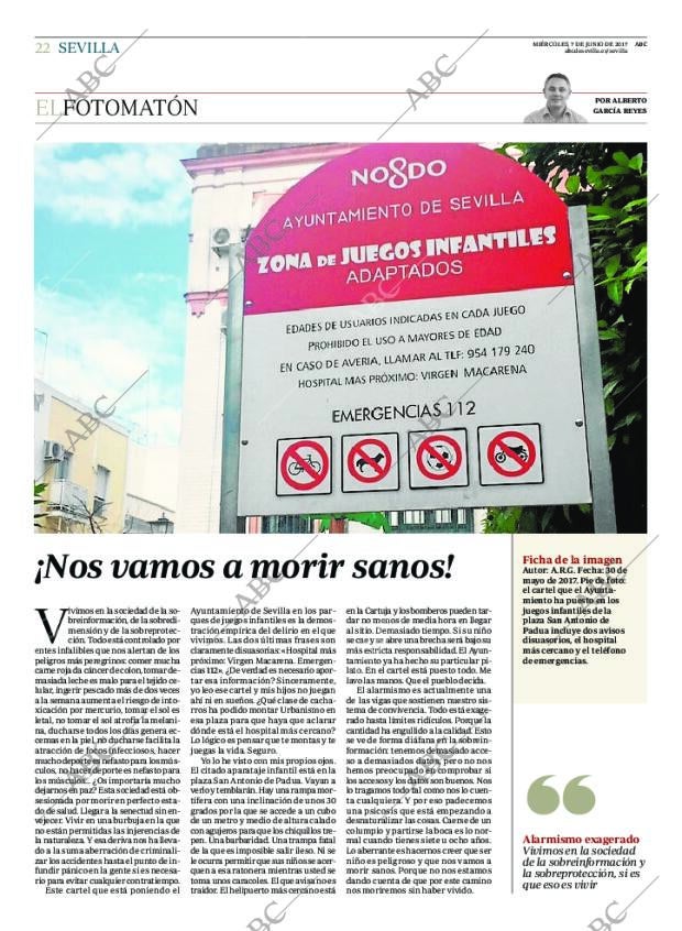 ABC SEVILLA 07-06-2017 página 22