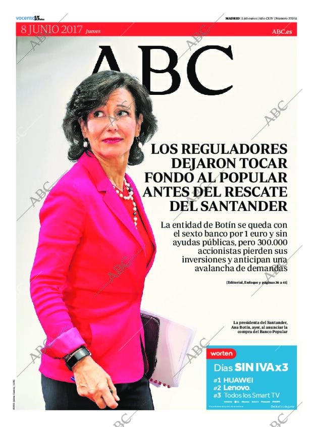 ABC MADRID 08-06-2017 página 1