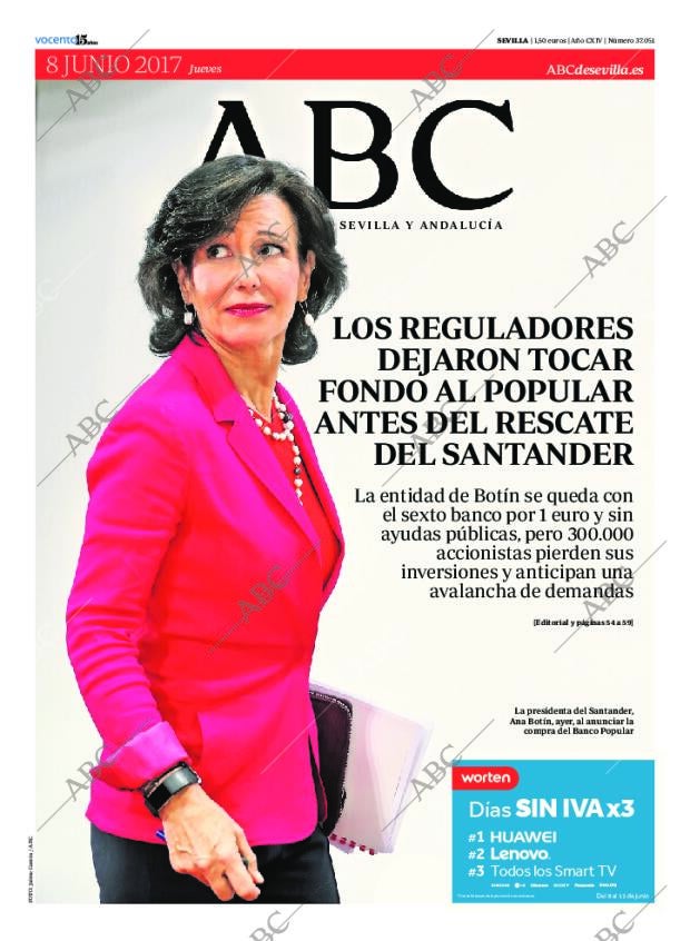 ABC SEVILLA 08-06-2017 página 1