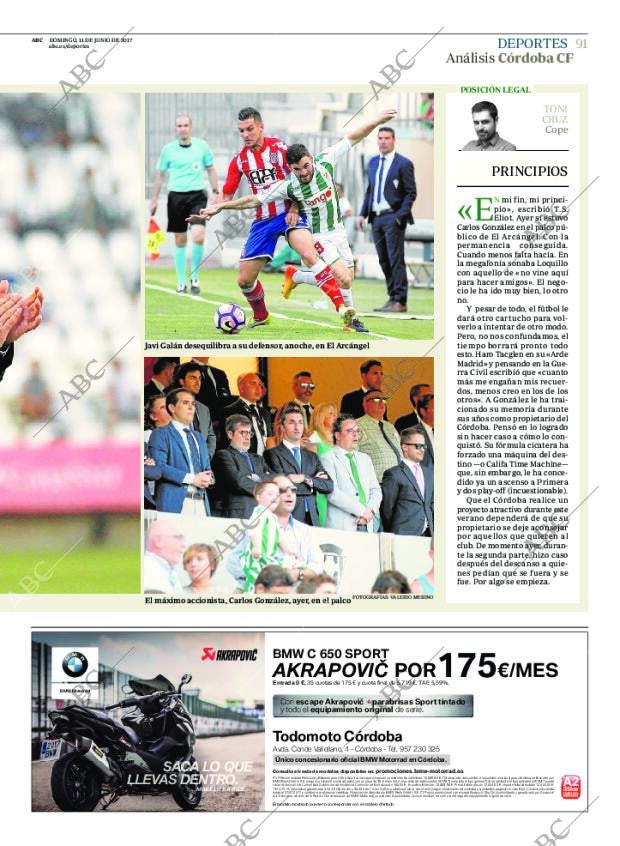 ABC CORDOBA 11-06-2017 página 91