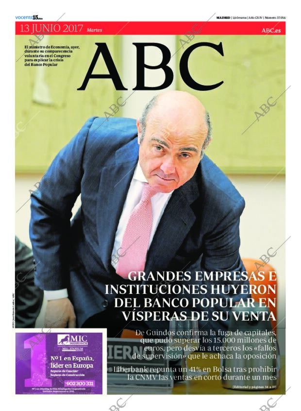 ABC MADRID 13-06-2017 página 1
