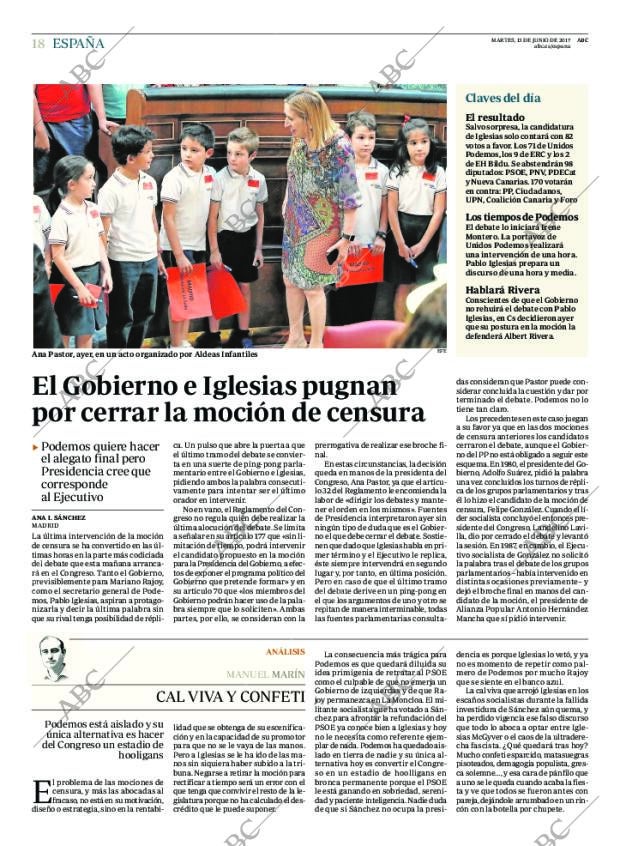 ABC MADRID 13-06-2017 página 18