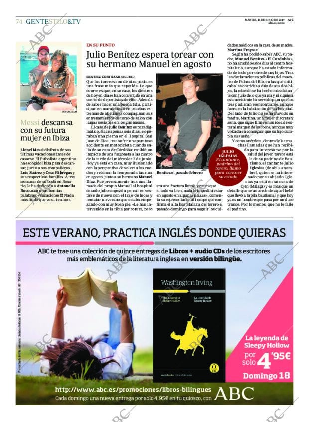 ABC MADRID 13-06-2017 página 74