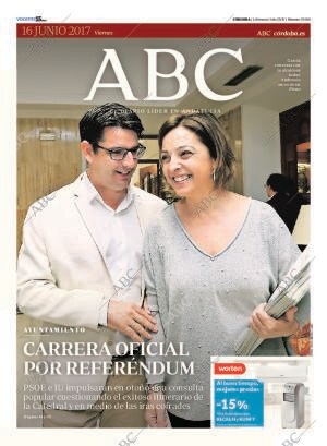 ABC CORDOBA 16-06-2017 página 1