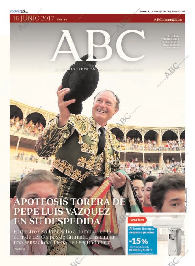 ABC SEVILLA 16-06-2017 página 1