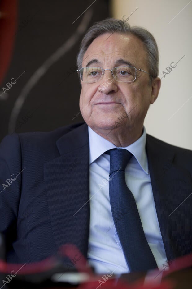Entrevista A florentino Pérez presidente del real Madrid Archivo ABC