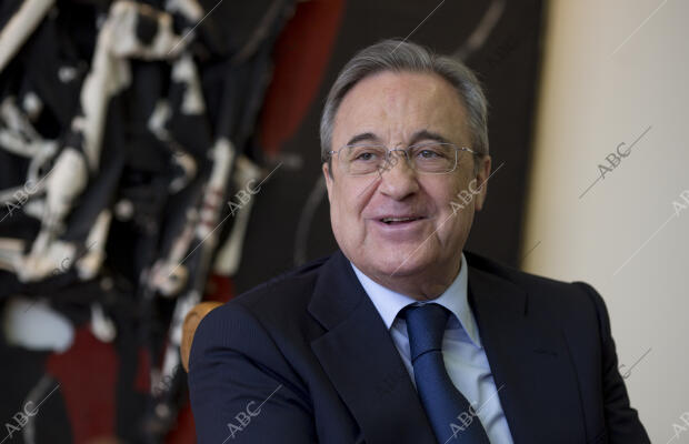 Entrevista A florentino Pérez presidente del real Madrid