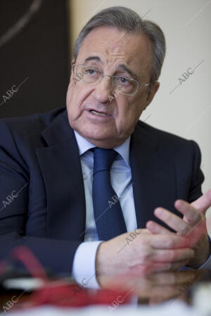 Entrevista A florentino Pérez presidente del real Madrid