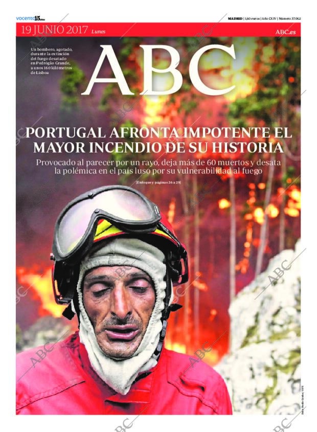 ABC MADRID 19-06-2017 página 1