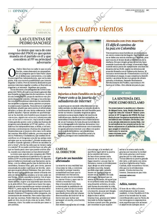 ABC MADRID 19-06-2017 página 14