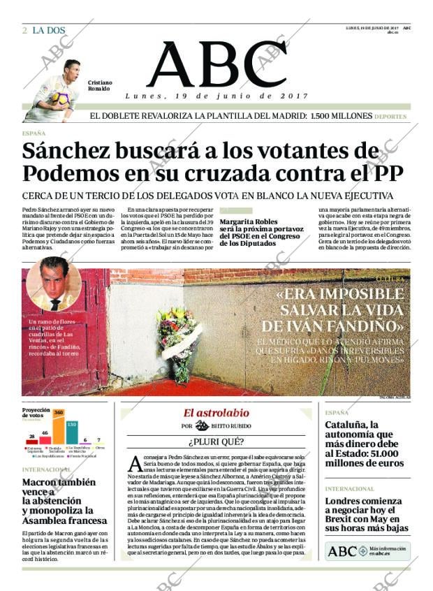 ABC MADRID 19-06-2017 página 2