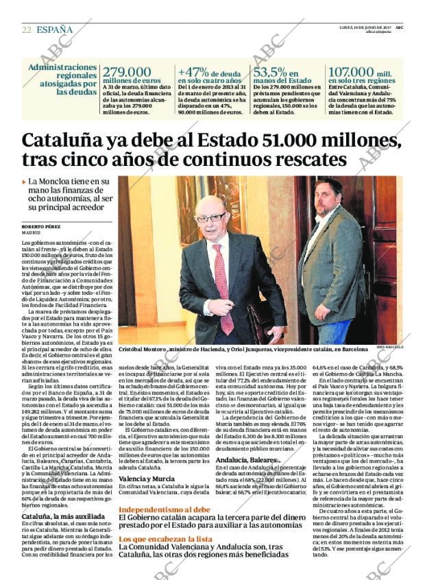 ABC MADRID 19-06-2017 página 22