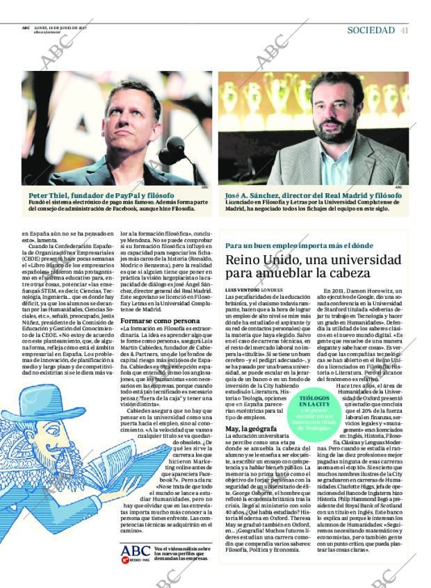 ABC MADRID 19-06-2017 página 41