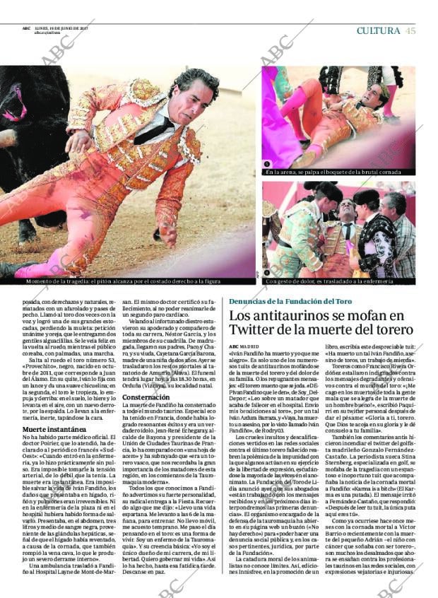 ABC MADRID 19-06-2017 página 45
