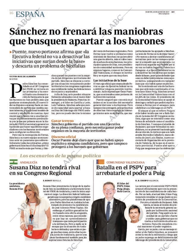 ABC MADRID 20-06-2017 página 18