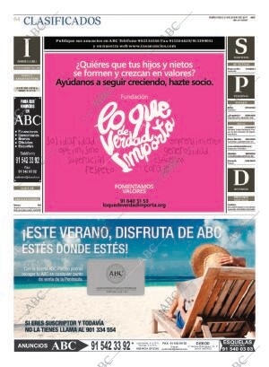 ABC MADRID 21-06-2017 página 64